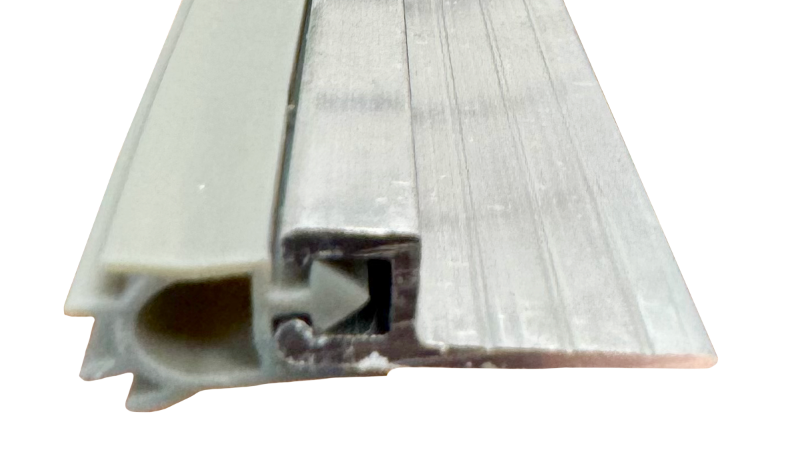 Economy Door Set, Aluminum & Cold Weather Vinyl Edmonton 1