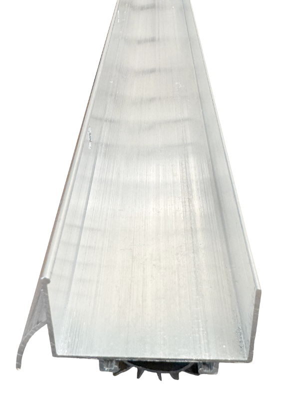 Door Shoe 1-3/4"Wx1-1/4"Hx36"L Aluminum w/Vinyl Insert Edmonton 4