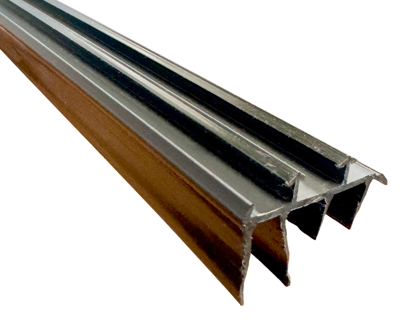 Rubber Door Sweep, 1-3/4"Hx5/8"W & 1/2"Hx35-3/4"L, Edmonton 3