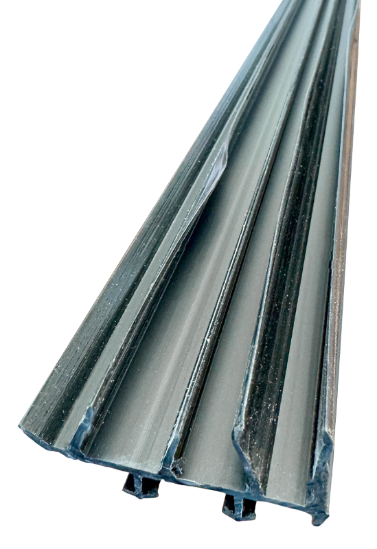 Rubber Door Sweep, 1-3/4"Wx5/8"H & 1/2"Hx35-3/4"L, Edmonton 5