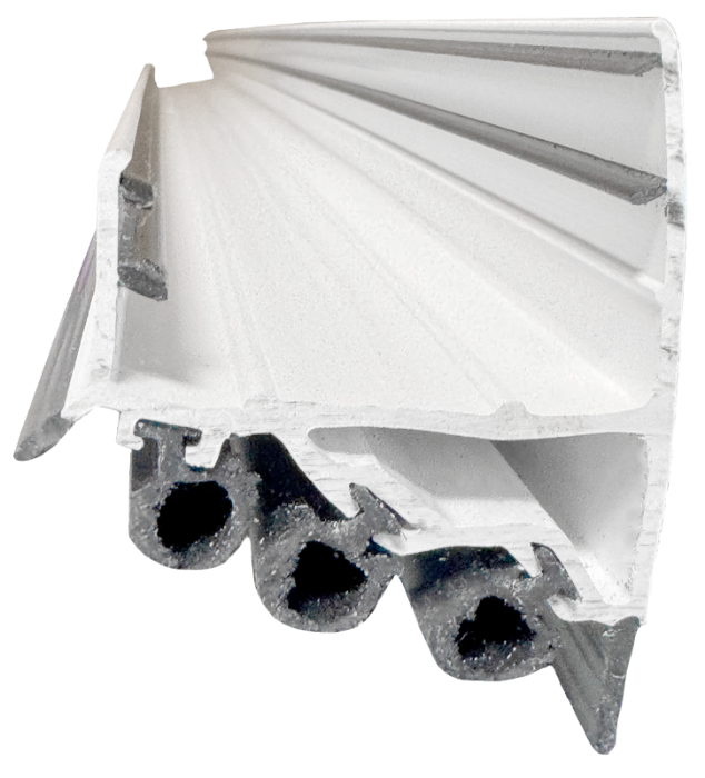 Door Shoe Rubber Sweep, 36"L, White Edmonton 1