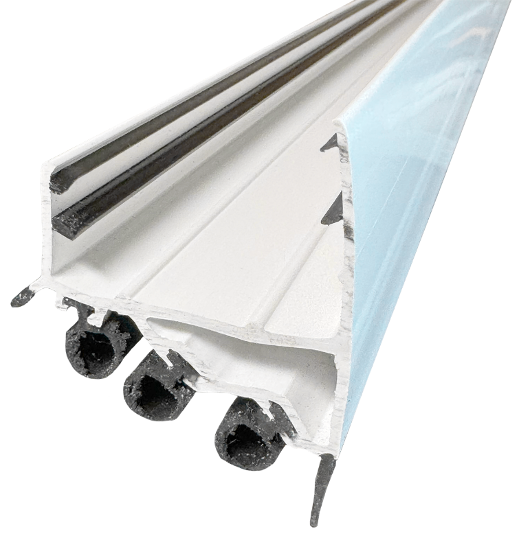 Door Shoe Rubber Sweep, 36"L, White Edmonton 5