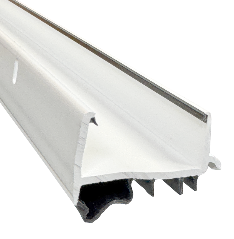 Door Shoe Rubber Sweeps, 35-3/4"L, White Edmonton 3