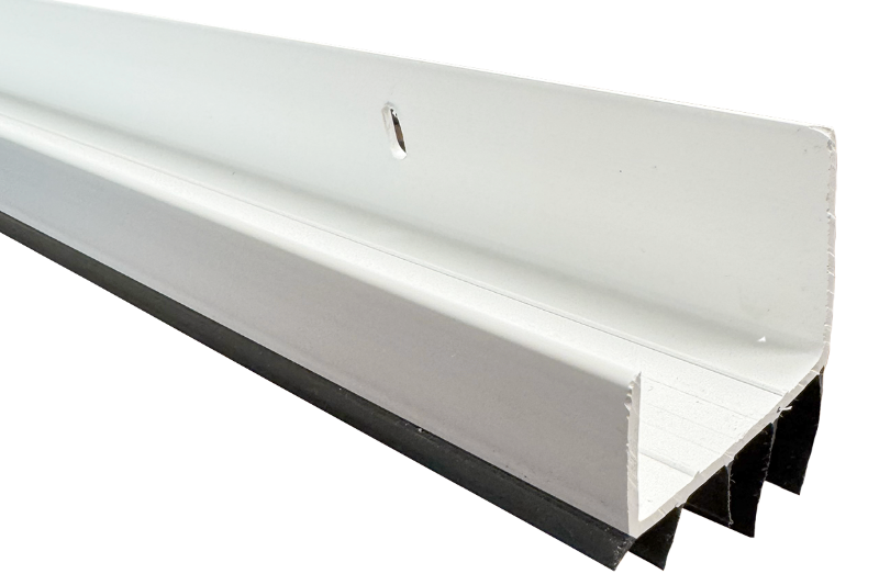 Door Shoe, 1-3/4"W x 1-1/2"H, Plus 13/16" Rubber Sweeps, 35-3/4" Long Edmonton 4