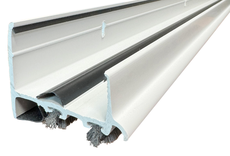 Door Shoe, 1-3/4"W x 1-3/4"H, 35-3/4" Long, White Edmonton 2