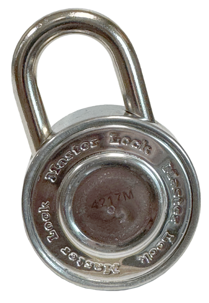 Combination Padlock Carded Combination Control Key-None Edmonton 2