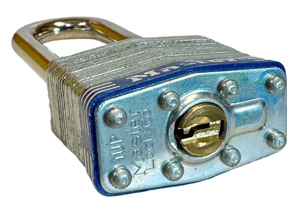 Laminated Steel Padlock, Universal Pin, Uncoded Keying, 1-3/4"Wx2-1/2"SC Edmonton 4