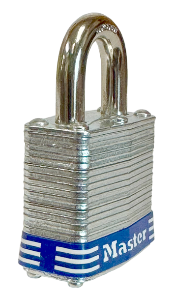 Laminated Steel Padlock Universal Pin Uncoded Keying 1-9/16"W 3/4"SC Edmonton 2