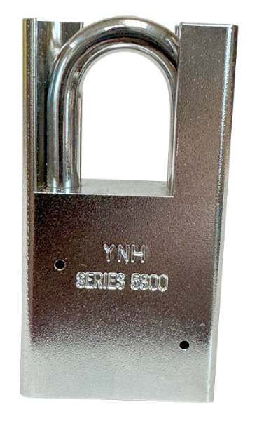 Solid Steel Shroud Padlock 1-3/4" Body 1-1/8" Shackle Length 5/16" Shackle Diameter, Edmonton 4
