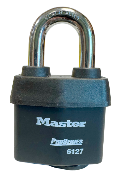 Rekeyable Weather Tough Padlock, Pro Series, Keyway KD, 2-5/8"Wx1-3/8"SC Edmonton 1