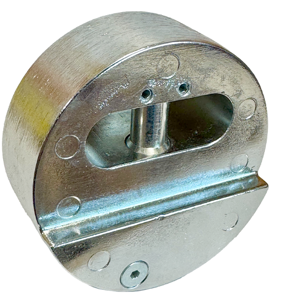 Master Puck Lock with Master Keyway, Keyed Different, Notched Back Edmonton 5