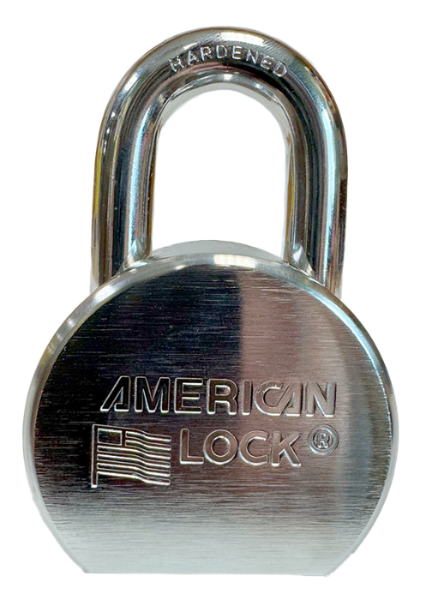 Solid Steel Padlock 2-1/2" Body 1-1/16" Shackle Length 7/16" Shackle Diameter, Edmonton 1