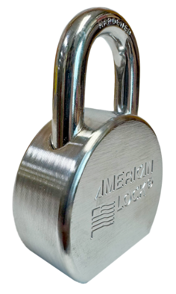 Solid Steel Padlock 2-1/2" Body 1-1/16" Shackle Length 7/16" Shackle Diameter, Edmonton 2