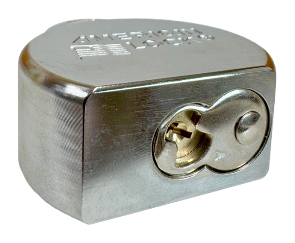 Solid Steel Padlock 2-1/2" Body 1-1/16" Shackle Length 7/16" Shackle Diameter, Edmonton 5