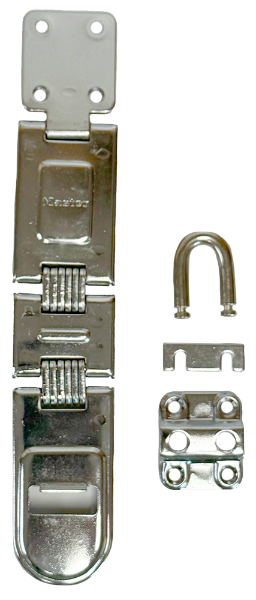 722DPF Hinged Hasp, Double Hinged, 7-3/4"L Edmonton 3
