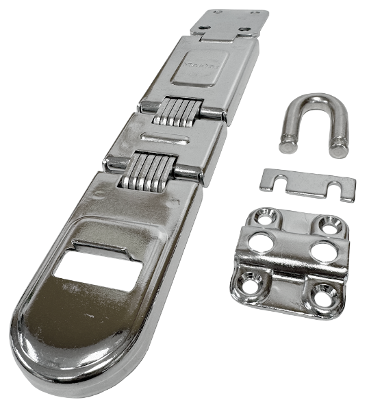 722DPF Hinged Hasp, Double Hinged, 7-3/4"L Edmonton 4