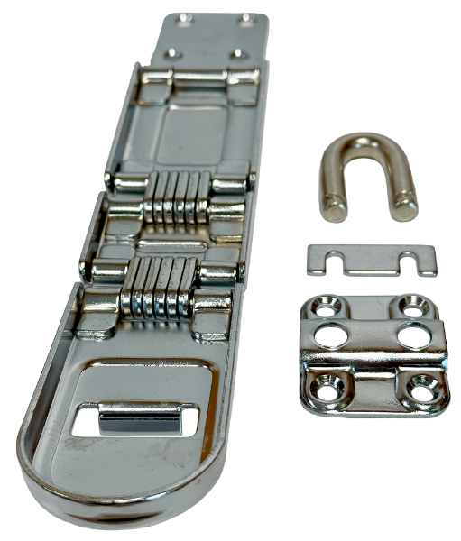 722DPF Hinged Hasp, Double Hinged, 7-3/4"L Edmonton 5