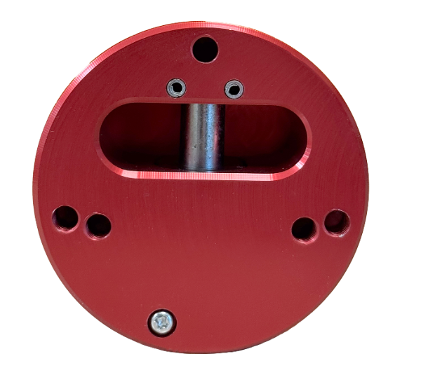 Pro Aluminum Puck Lock, Red, Edmonton 3