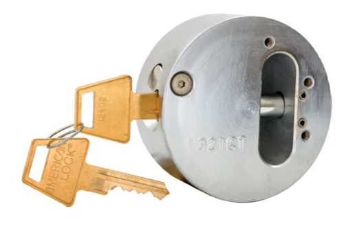 AMERICAN LOCK A2010 KD Keyed Different Puck Lock with American Keyway Edmonton 2