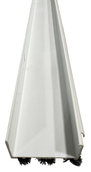 Residential white 1-3/4" x 36" Mo-hair box sweep Edmonton 1