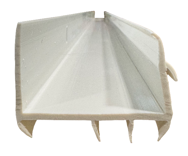 Residential white 1-3/4"x36" rubber fin door sweep Edmonton 3