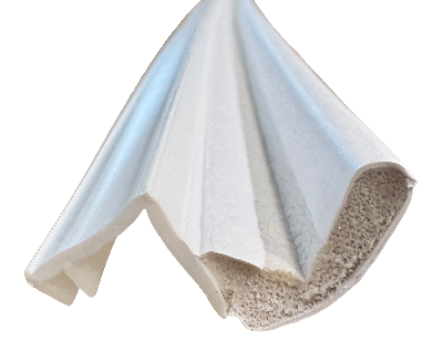 Residential White Single Door Kerf Weatherstrip Edmonton 2