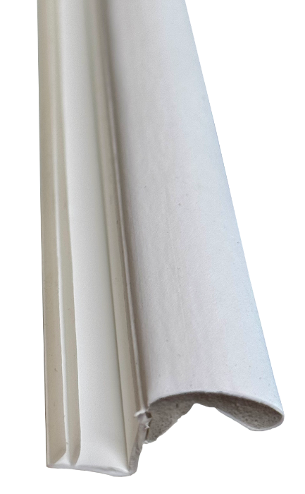 Residential White Single Door Kerf Weatherstrip Edmonton 4