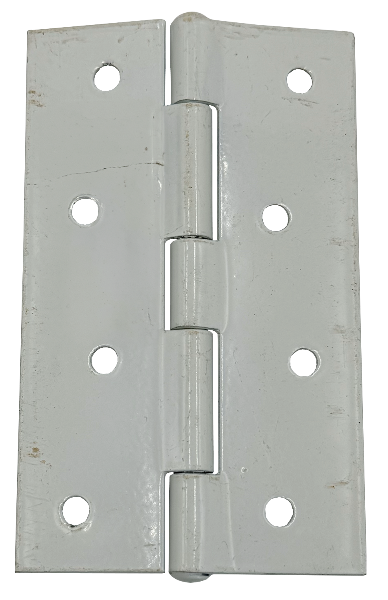 Folding gate hinge. Used when installing Edmonton security folding gates. Allows gate to swing open. 1