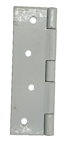 Folding gate hinge. Used when installing Edmonton security folding gates. Allows gate to swing open. 3