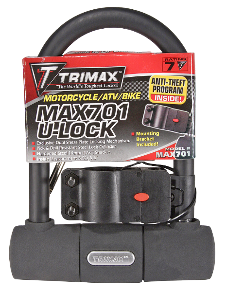 MAX Security U-Shackle Lock 3-1/2" X 5-1/2" w/ 15mm Shackle Edmonton