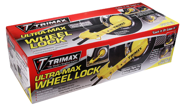 Adjustable Wheel Lock, Fits Nearly All 10" to 18" Wheels Edmonton 2