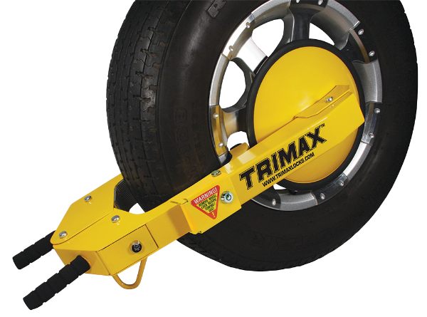 Adjustable Wheel Lock, Fits Nearly All 10" to 18" Wheels Edmonton 3