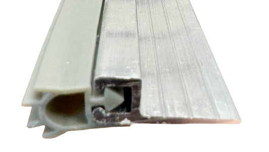 Economy Door Set, Aluminum & Cold Weather Vinyl Edmonton 1