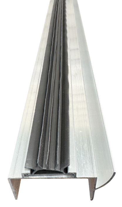 Door Shoe 1-3/4"Wx1-1/4"Hx36"L Aluminum w/Vinyl Insert Edmonton 5