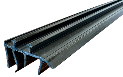 Rubber Door Sweep, 1-3/4"Hx5/8"W & 1/2"Hx35-3/4"L, Edmonton 2