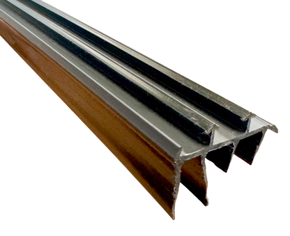 Rubber Door Sweep, 1-3/4"Hx5/8"W & 1/2"Hx35-3/4"L, Edmonton 3