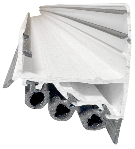 Door Shoe Rubber Sweep, 36"L, White Edmonton 1