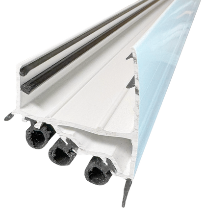 Door Shoe Rubber Sweep, 36"L, White Edmonton 5