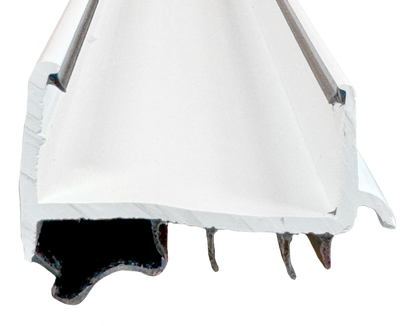 Door Shoe Rubber Sweeps, 35-3/4"L, White Edmonton 1