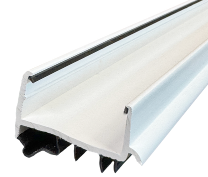 Door Shoe Rubber Sweeps, 35-3/4"L, White Edmonton 2