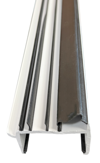 Door Shoe Rubber Sweeps, 35-3/4"L, White Edmonton 5