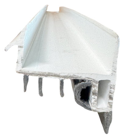 Door Shoe Rubber Sweep, 36" Long, White Edmonton 1