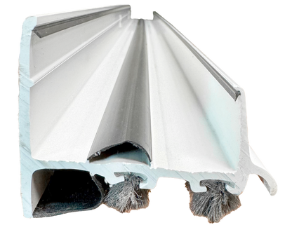 Door Shoe, 1-3/4"W x  1-3/4"H, 35-3/4" Long, White Edmonton 1