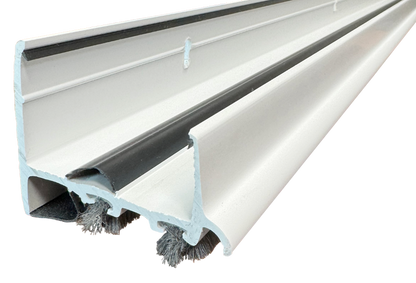 Door Shoe, 1-3/4"W x  1-3/4"H, 35-3/4" Long, White Edmonton 2