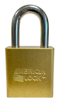 Aluminum Padlock 1-3/4" Body 5/16" Shackle Diameter 1-1/8" Shackle Length Yellow, Edmonton 1