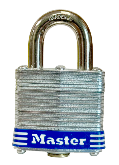 Laminated Steel Padlock Universal Pin Uncoded Keying 1-9/16"W 3/4"SC Edmonton 1
