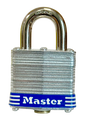 Laminated Steel Padlock Universal Pin Uncoded Keying 1-9/16"W 3/4"SC Edmonton 1