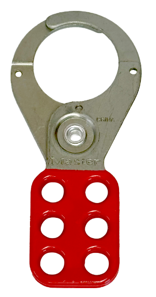 421 Steel Lockout Hasp, 2-3/8" x 5" Dimensions, 1-1/2" Jaw Size Edmonton 1
