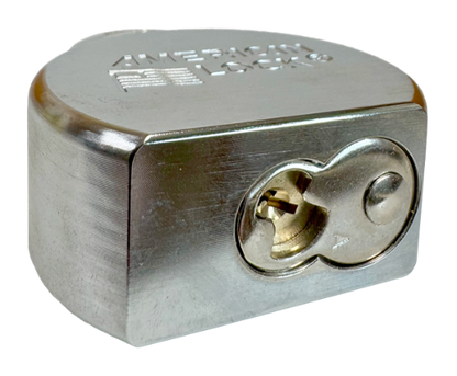 Solid Steel Padlock 2-1/2" Body 1-1/16" Shackle Length 7/16" Shackle Diameter, Edmonton 5