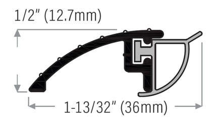 Residential Sill Door Bumper Weatherstrip Seal Edmonton Sizing Chart